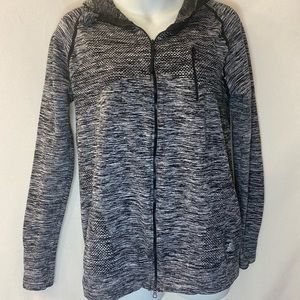 Grey Soho Sport Zip Up Jacket Size Large